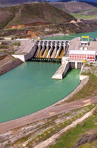 Seyrantepe Barajı ve Hidroelektrik Santrali